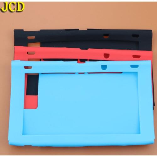 JCD 1Pcs Silicone Rubber Soft Host Display Screen Protective Skin Cover Case For Nintend Switch NS Console Protector Shell