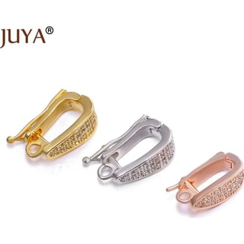 Juya Supplies For Jewelry DIY Long Pearl Necklace Bracelet Sweater Chain Adjusting Chains Length Clip Clasps Accessories Finding