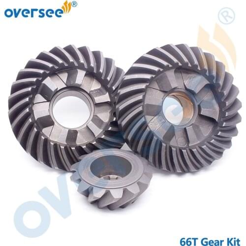 Gear Kit 66T-45560 66T-45551 66T-45571 For Yamaha Outboard Motor Parsun Hidea 2T 40HP 40X Forward Reverse Pinion