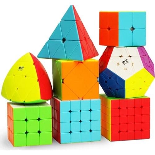 QIYI Magic Cube 2x2x2 3x3x3 4x4x4 5x5x5 Speed Magic Cubes Puzzle Cubo Toy Children Kids Gift Toy Adult