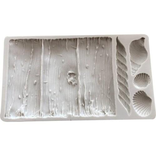 20.5*11.8*1.5CM DIY Sugar Craft Cake Bark Petal Cake Silicone Mold Fondant Mold Cake Decorating Tools Gum Paste Mold