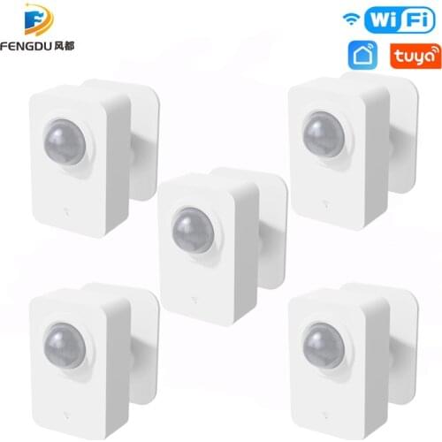 Tuya Smart WiFi PIR Motion Sensor Alarm Passive Infrared Detector WIFI Movement Sensor For Home Automation Home Alarm System