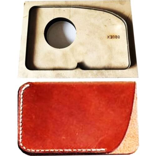 Japan Steel Blade Wooden Die Card Bag Wallet Leather Craft Punch Hand Tool Cut Knife Mould Sewing Accessories110x75mm