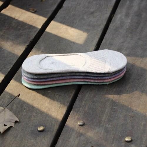 20 Pairs / Bag Spring And Summer New Ladies Socks Mesh Female Invisible Socks Socks Shallow Mouth Breathable Invisible Socks