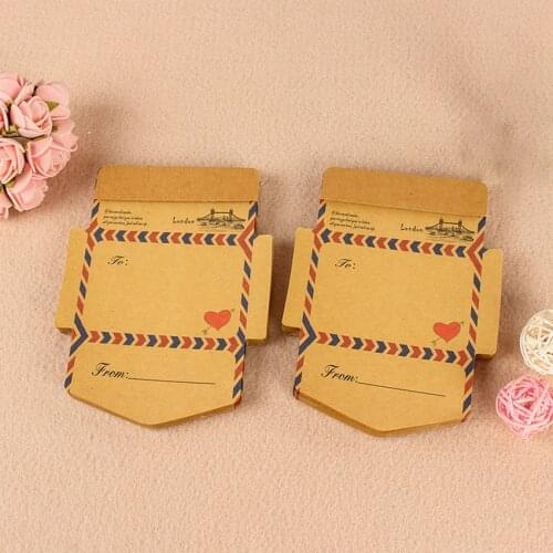1 set Vintage Kraft Paper Envelope Notes Creative Writing Notes book Mini Cute Stationery Post Letter Envelope Gifts for student
