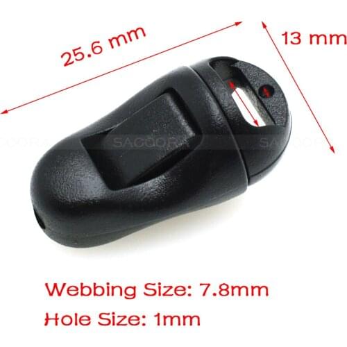 1pcs Black Buckle Lanyard Lariat For Mobile Cell Phone Card ID Badge Holder Neck Camera Strap Webbing Size 8mm