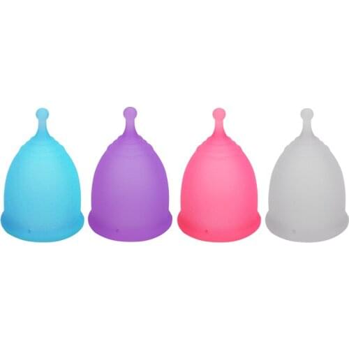 1pcs Feminine Hygiene Menstrual Cup Medical Grade Silicone Copo Menstrual de Silicone Medica Reusable Menstrual Cup