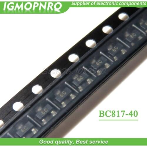100pcs BC817-40 BC817 SOT23-3 Bipolar Transistors - BJT Transistor 300mW new original