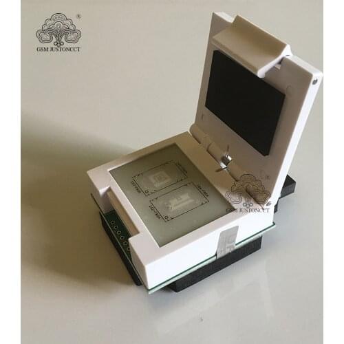 2022 NEW ORIGINAL 2 in 1 eMMC/eMCP Socket (169-FBGA,153-FBGA,162-FBGA,186-FBGA) Test Socket Adapter for UFI-Box