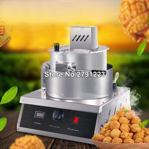 220V/110V Gas Spherical Popcorn Making Machine Electric Popcorn Maker Home Round/Square Desktop Mini DIY Kitchen Special Tool