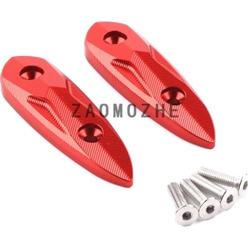 Motorcycle Mirror Riser Extension Adapter Adaptor Kit For yamaha YZF-R3 R25 MT-03 Mirror Base Plates
