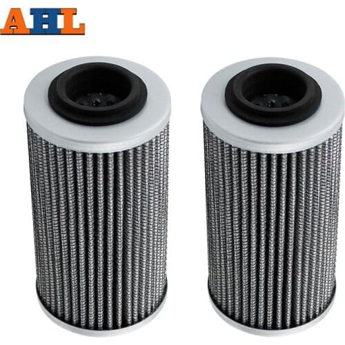 AHL 2pc Oil Filter for BOMBARDIER MAX 650 TRAXTER 650 QUEST 650 QUEST 500 for John DEERE TRAIL BUCK 650