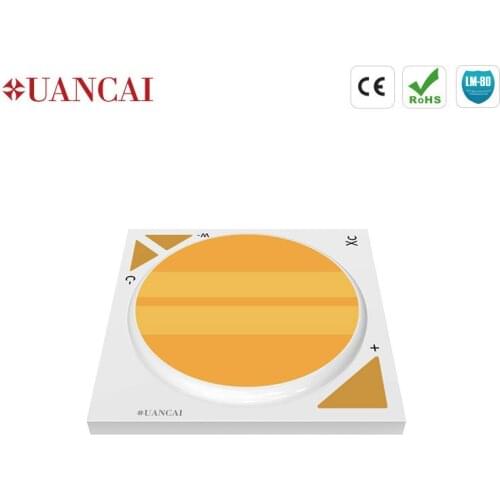 5pcs High Brightness LED Beads Chip 12W Dimmable COB LED Chip Light Source 1313-11mm 12W 2700-6500k Ra90 COB Chip for Downlight