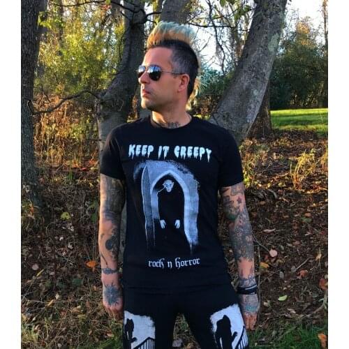 Nosferatu T Shirt Keep It Creepy 100 % Cotton T Shirt For Boy