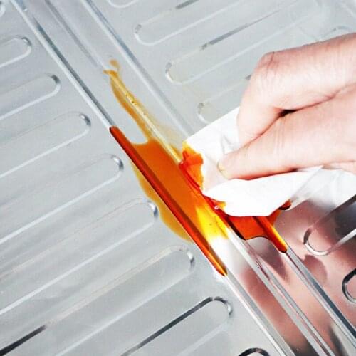 Kitchen Splash Proof Baffle Foldable Oil Splash Screen Cover Shield Guard Aluminium Foil Plate for Gas Stove B1