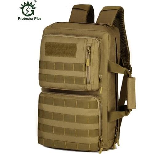 Protector Plus Multi-function Backpack Casual Wear-resisting Nylon 35L Computer Bag Large Capacity With three Travel Bags D304