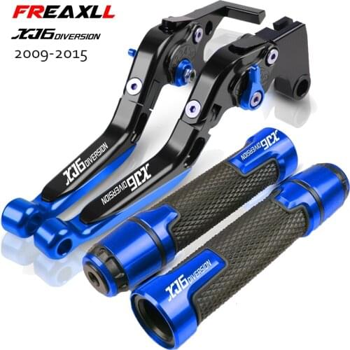 For YAMAHA XJ6 / N XJ6 DIVERSION 2009-2015 2011 2012 2013 2014 2010 Motorcycle Grips Handle Grips Brake Clutch Levers
