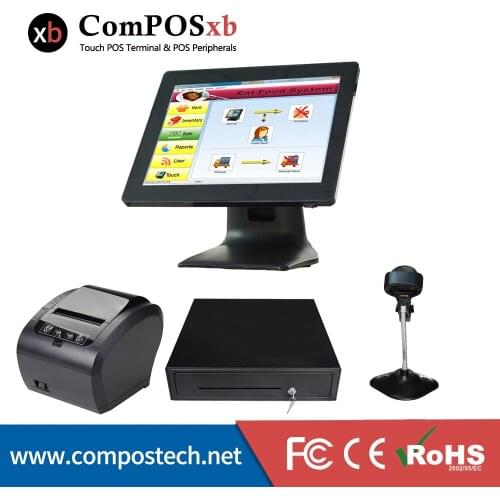 Wholeset POS Terminal PC Point of sale Touch screen POS all in one for retail