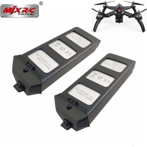Original 1800mAH 7.4V LiPo Battery For JJRC X5 Pro MJX R/C Bugs 5W B5W RC Quadcopter Spare Parts 7.4v Drone Battery 2Pcs