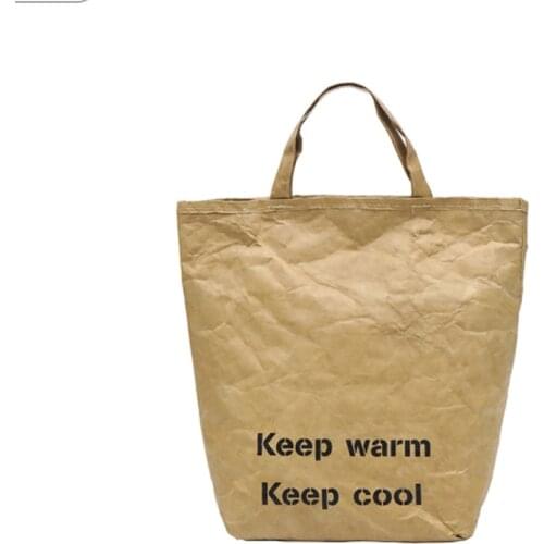 Portable lunch bag thermal picnic lunch box ice pack drinks cans meal insulated cool bag thermos food fresh carrier cooler bag