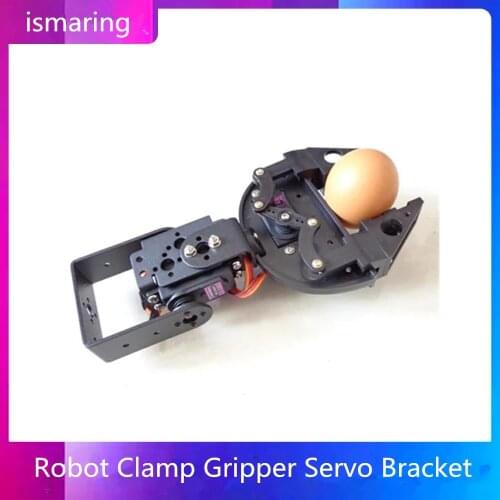Robot Clamp Gripper Servo Bracket Mount Mechanical Claw Arm Kit For Diy Toy For Arduino Compatible With Mg996,Mg995, DS3218