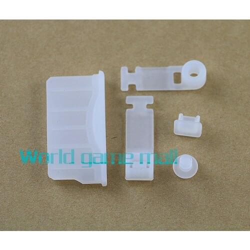 Silicone Anti-Dust Plug Earphone jack Charging Dock Dust Proof Protector Cap for Nintendo New 3DS XL/LL 3DSXL 3DSLL 2DS Console