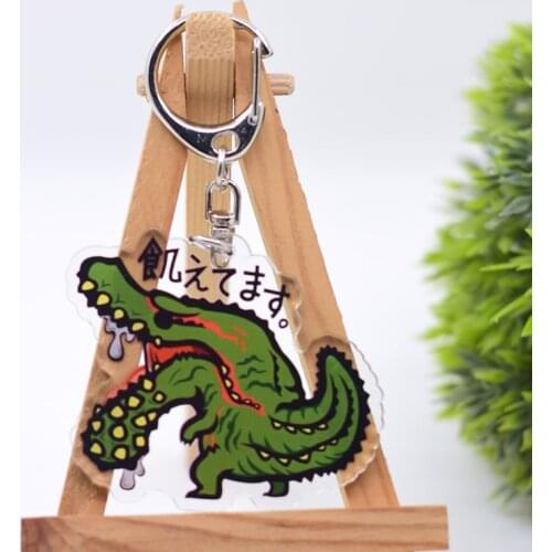 WL0880 Chibi Keychain Acrylic Cartoon Keyring Accessories
