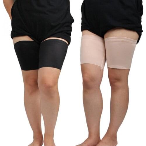 2020 Thigh Bands Summer Sexy High Elastic Thigh Slimmer Bands Women Anti-skid Socks Thigh Garters Leg Warmers One Pair S-4XL