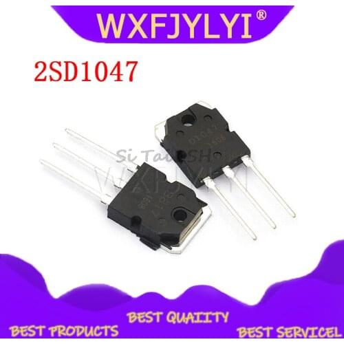 5PCS 2SD1047 TO-247 D1047 TO-3P POWER TRANSISTORS new and original IC