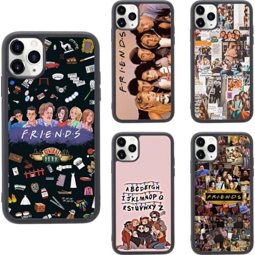 TV Drama Phone Case for Iphone X Xr 11pro 6s 6plus Cover Friends Smartphone Coque Soft Tpu Funda 12pro Max