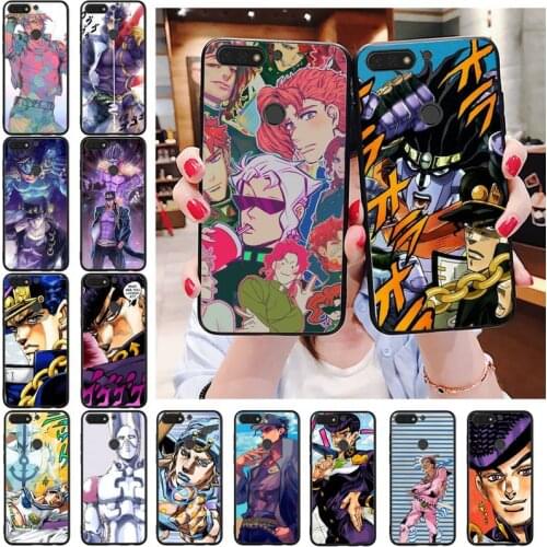 JoJo Bizarre Adventure Phone Case For Huawei Honor 7C 7A 8X 9X 8A 10i 20lite 10 10lite 20S 20 8C 7X 8S 7S 9A 10X lite