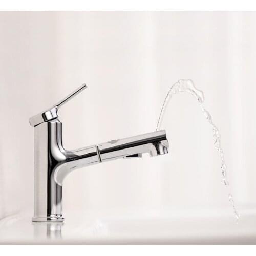Diiib DABAI Bathroom Basin Sink Faucet With Pull Out Rinser Sprayer Gargle 2 Mode Mixer Tap Mouthwash Faucet From Xiaomi