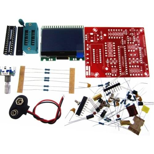 DIY M12864 Graphics Version Transistor Tester Kit LCR ESR PWM