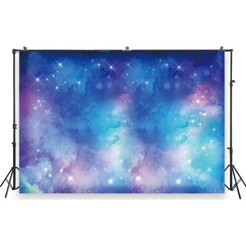 HUAYI Photo Background Newborns Baby Shower Birthday Photography Backdrops Starry Sky Custom Studio Photobooth Backdrop XT-6732