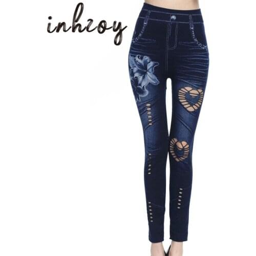 Легинсы с принтом Inhzoy China At AliExpress