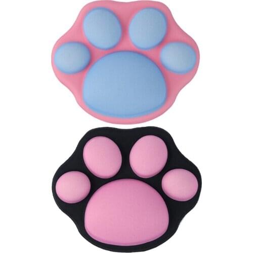 Kawaii Cat Claw Mouse Pad Wrist Pad Gaming Support Computer Office Hand Pillow