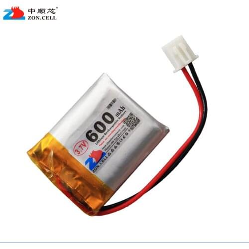 In 600mAh 602530 3.7V lithium polymer battery, Bluetooth MP3 sound card reading business pen Rechargeable Li-ion Cell