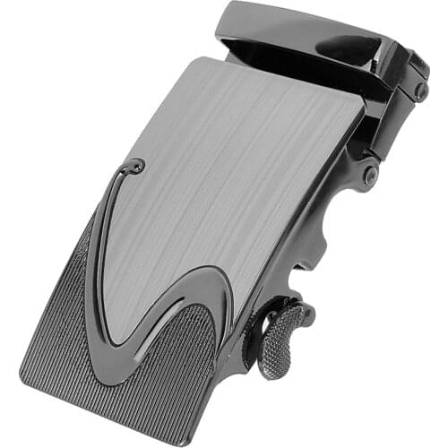 Men Fashion Business Casual Style Automatic Ratchet Belt Buckle For Leather Belt Belt Buckle Replacement #9