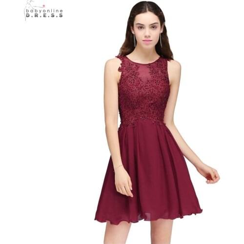 Vestido de Formatura Short Red Homecoming Dresses Ruched Lovely A-line Mini Party Dresses Vestido De Festa Curto