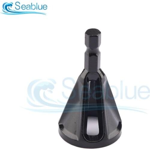 Hexagonal Six-slot Chamfering Tool Except For Corner Grinding And Trimming Rusty Screw Grinding Electric Drill Chamfering Tool