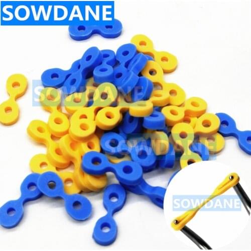 Dental Tooth Separator Autoclavable Elastic Rubber Fixing Wedges Dental Wedge Matrix Matrices Dentist Material 40 Pcs/box