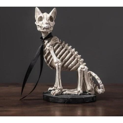 Europe type restores ancient ways creative skeleton dog model to place an American household decoration handicraft Crafts home