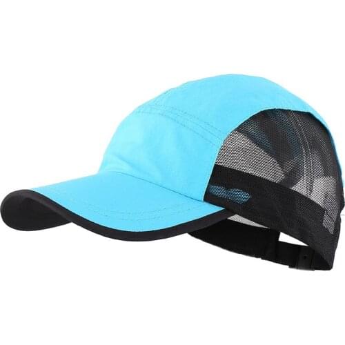 Connectyle Breathable Kids Summer Sun Protection Ball Cap Quick Dry Adjustable Mesh Sports Hats