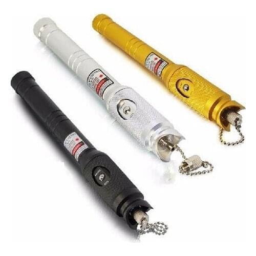 High Performance 10mW VFL Optical Fiber Cable Identifier Tester Fiber Optic Visual Fault Finder Locator 10-12Km metal Red pen