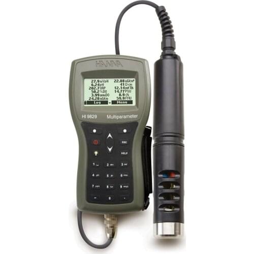 Portable multi-parameter water quality analysis instrument HI9828 multi-function water quality measuring instrument