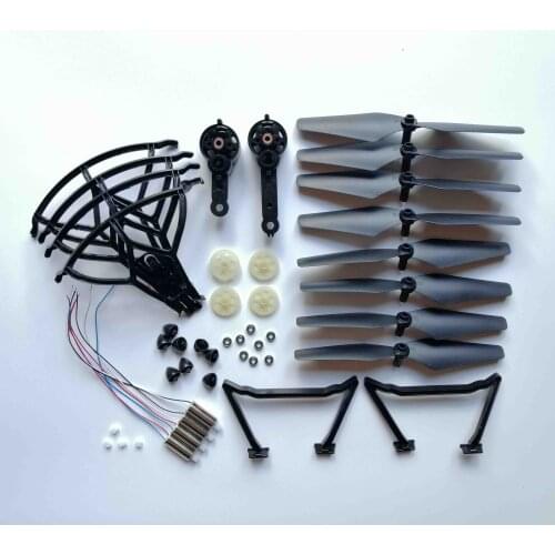 Rc drone motor parts ky601s engines gears propelller blades props cap guard ring arm spare parts Accessories
