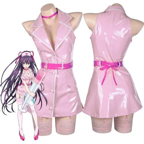NEW Date A Live Yatogami Tohka Cosplay Costume Women Girls Dress Outfit Halloween Carnival Costumes women fancy dress costume