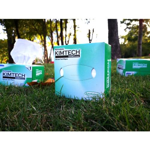 2carton Cleaning KimWipes P/N 34155(280PCS/BOX)kimtech delicate task wipers for optic fiber cleaning Fiber Optic Equipment 0131