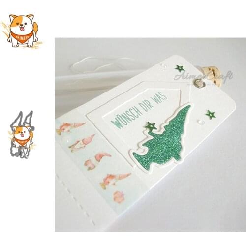 4PCS Elfin Series Metal Cutting Dies Scrapbooking Stencil DIY Decorative Embossing Craft Die Cuts Card Making New Dies For 2019