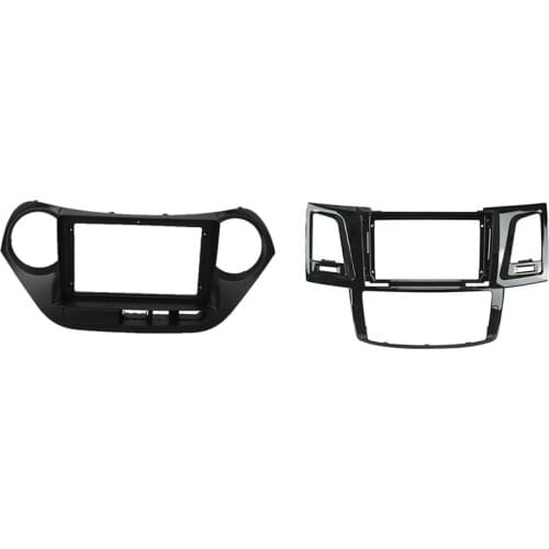 9 Inch 2Din Car Fascia with 9 Inch Car Fascia Double Din Dvd Fascias Panel Dashboard Stereo Car DVD Frame In-Dash Kits